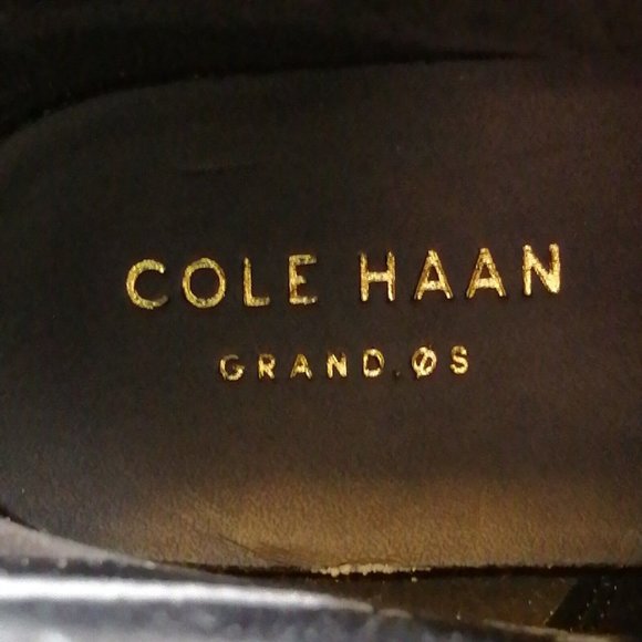 Cole Haan Womens Jensynn Block Heel Ankle Bootie Pull On Style Black Sz 5 NEW - Picture 8 of 10